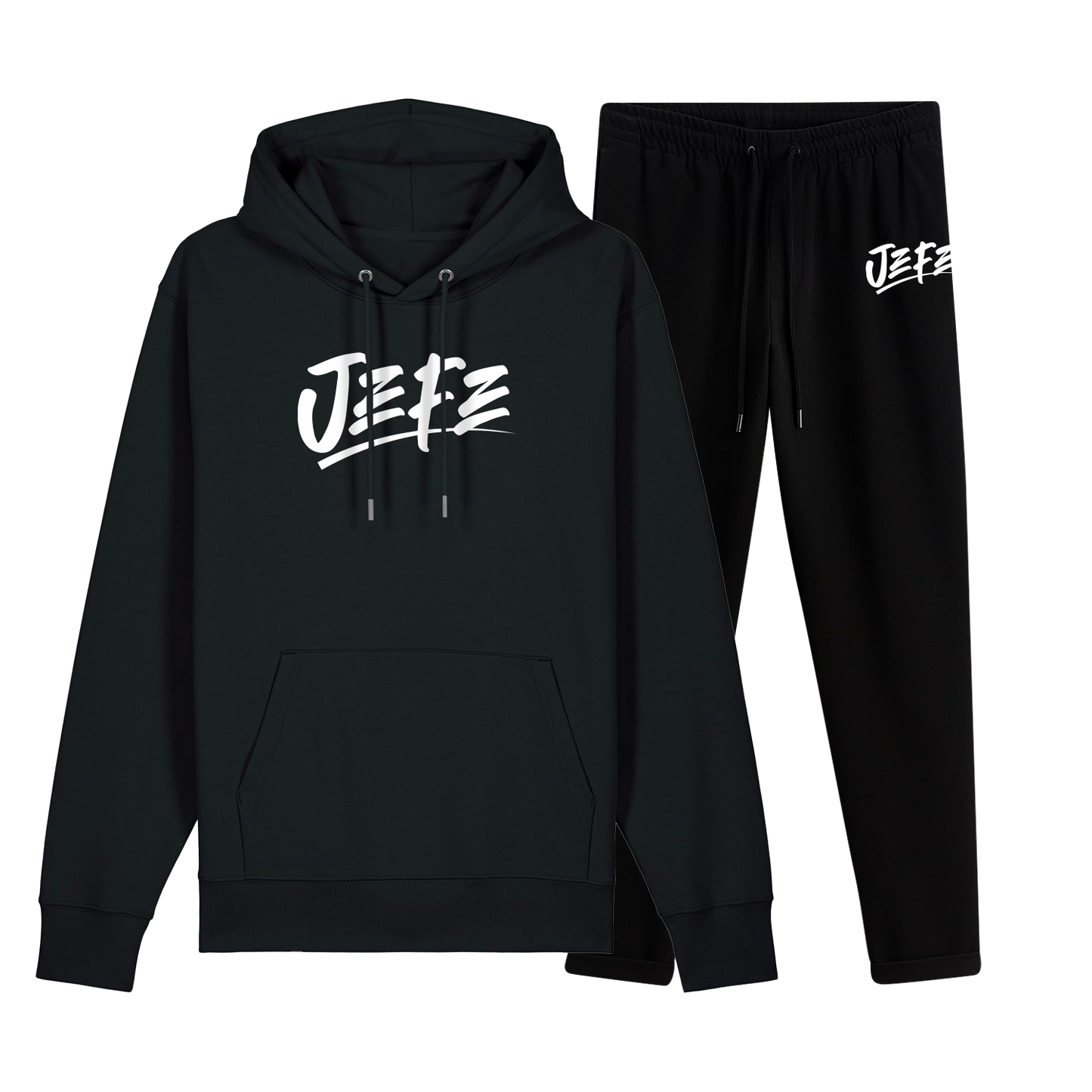 HOODIE + JOGGING JEFE NOIR