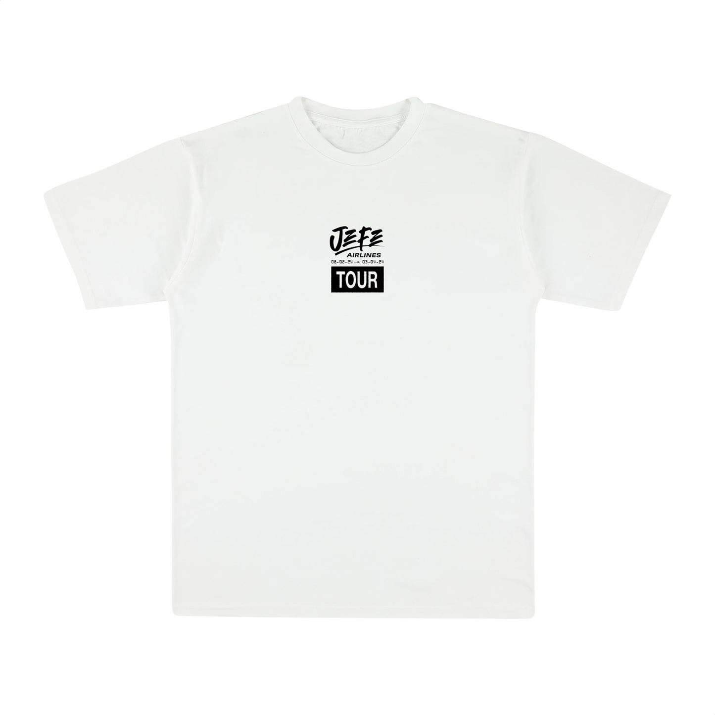 TEE JEFE AIRLINES BLANC