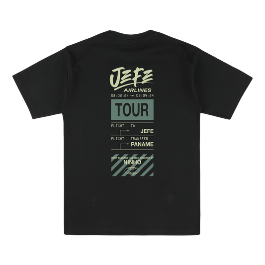 TEE JEFE AIRLINES NOIR