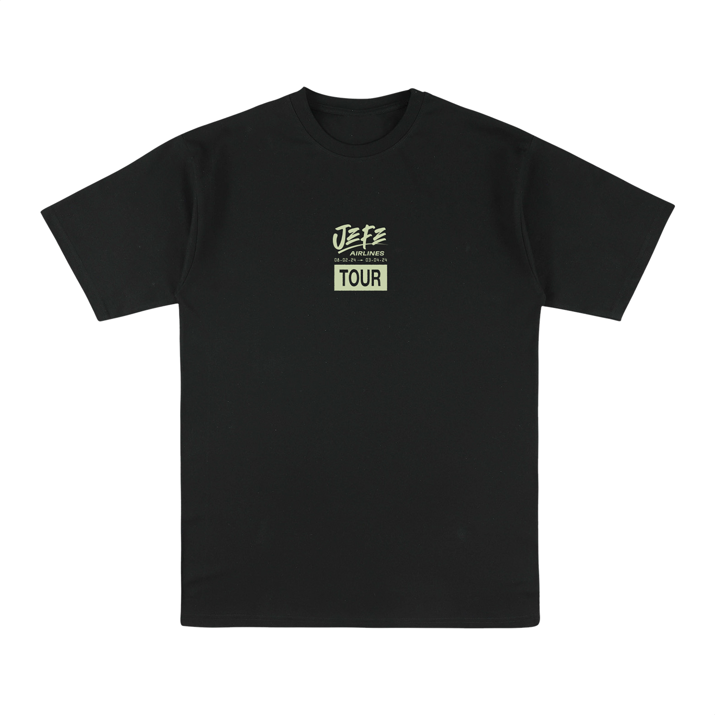 TEE JEFE AIRLINES NOIR