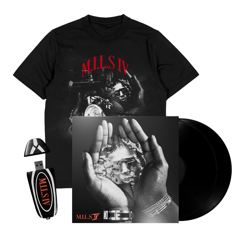 Pack double vinyle + USB + Tee